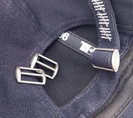 Hebilla Metálica Ajustable para Gorra