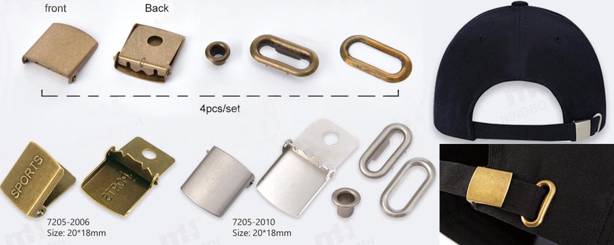 adjustable cap buckle