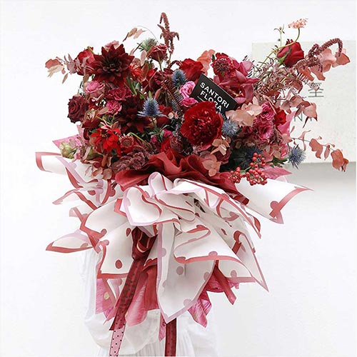 Celofan BOPP impermeable para flores