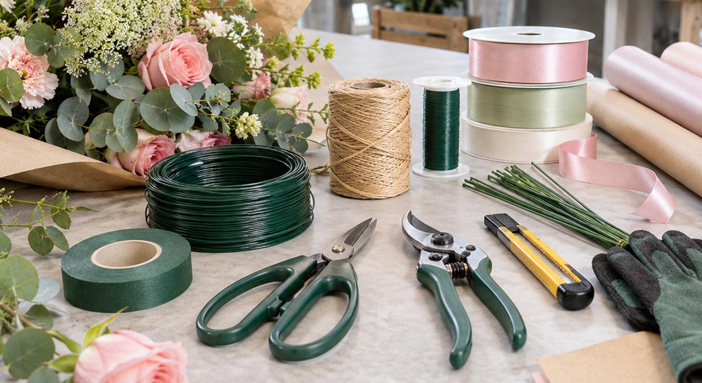 Herramientas para floristas profesionales