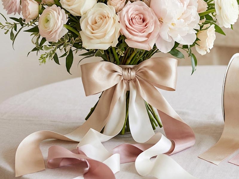 Cintas para flores y eventos