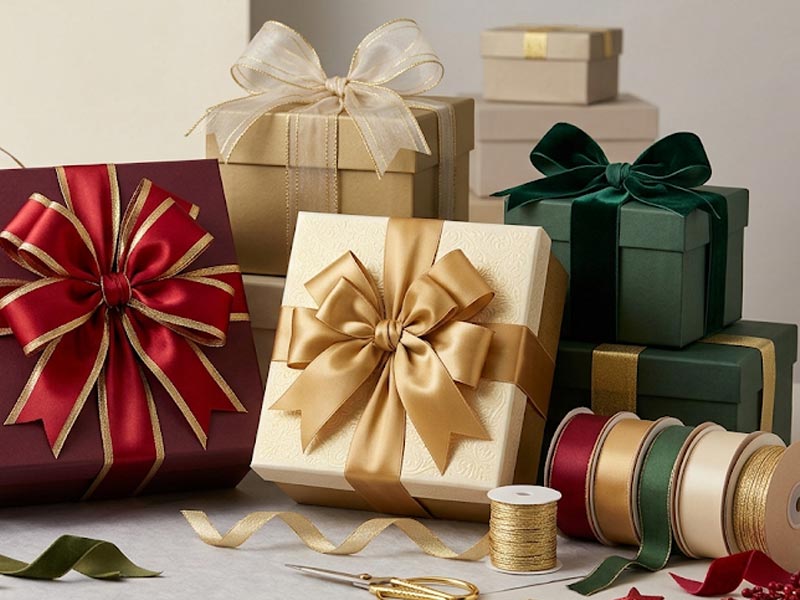Cintas para empaque de regalos