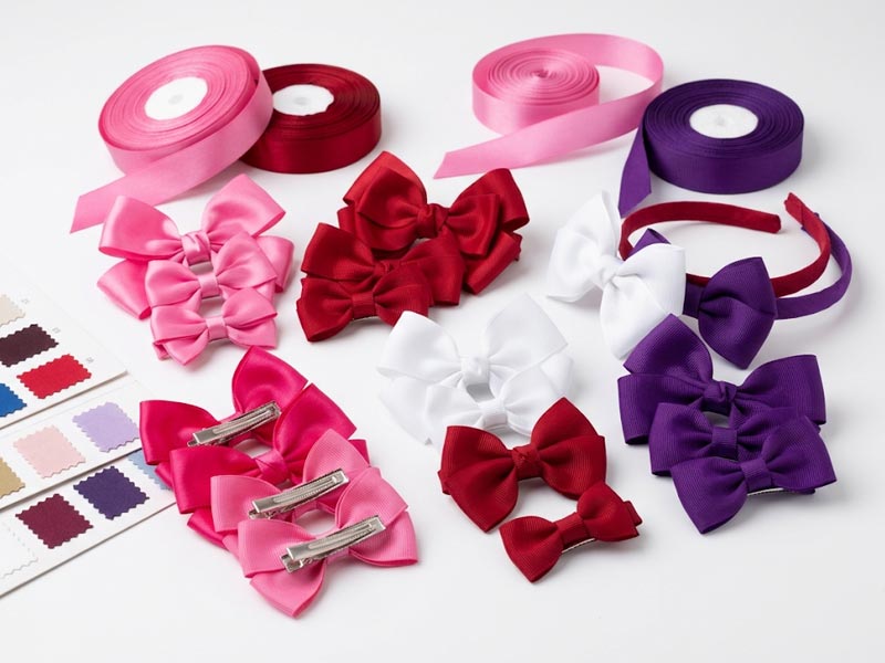 Moños para accesorios de cabello