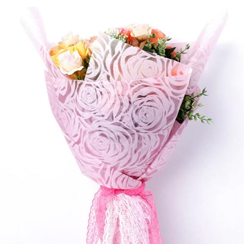 Nonwoven para envoltura floral