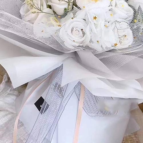 Cinta organza para flores