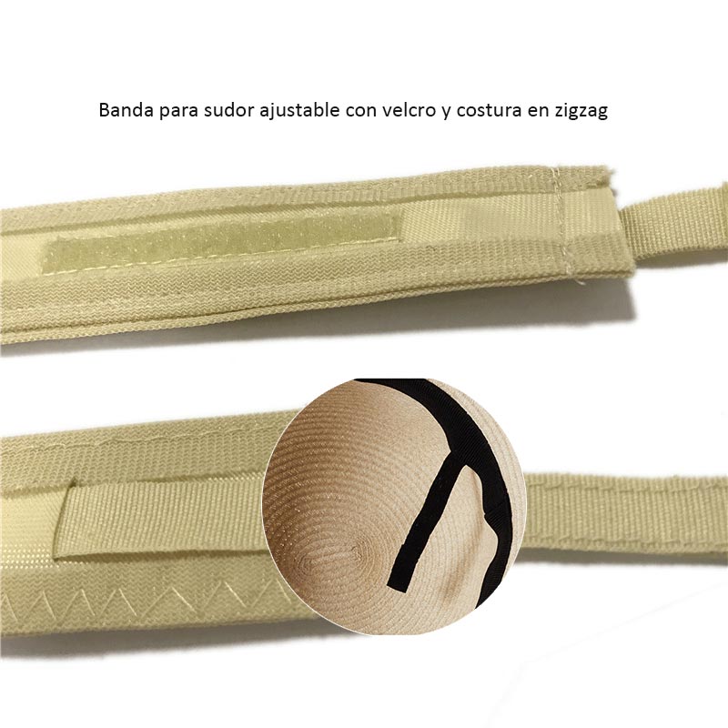 embossing adjustable sweatband