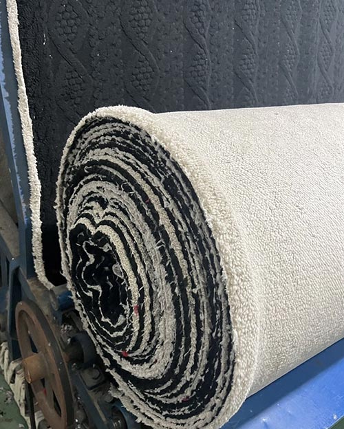 Tela Jacquard Coco con Sherpa