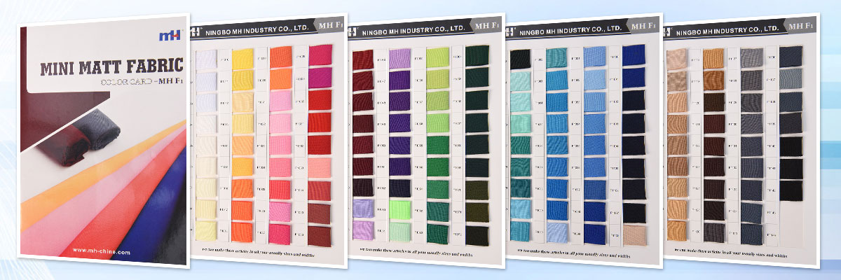 Minimat Telas mini matt color card