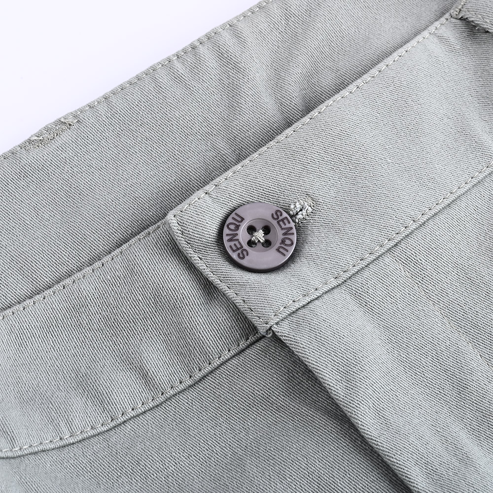 Botón metálico del pantalón de trabajo para hombre