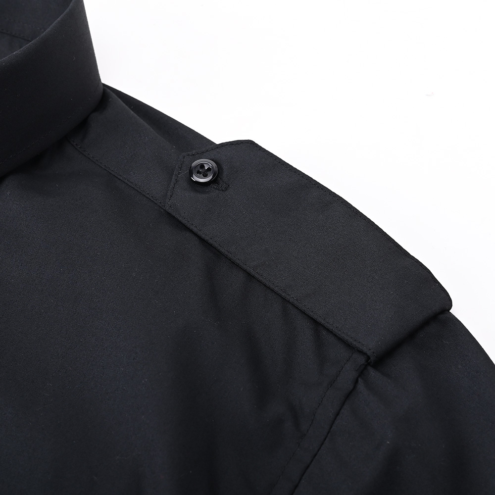 Charretera con botón de la camisa de uniforme