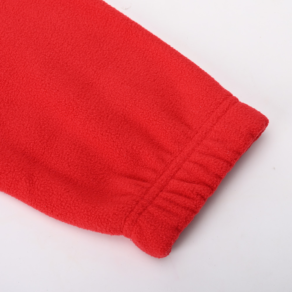 Puño elástico de la chaqueta polar