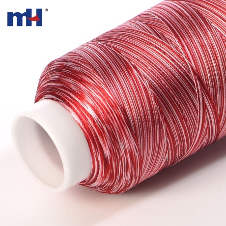 Hilo de border de rayon 120D/2,multicolor