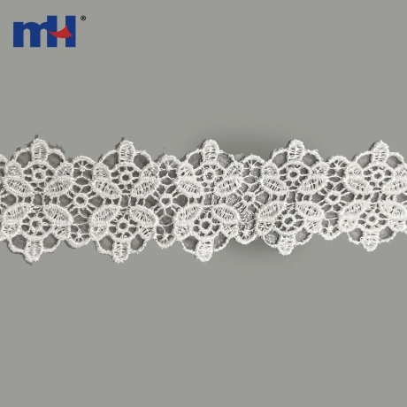 3.6cm Encaje Bordado