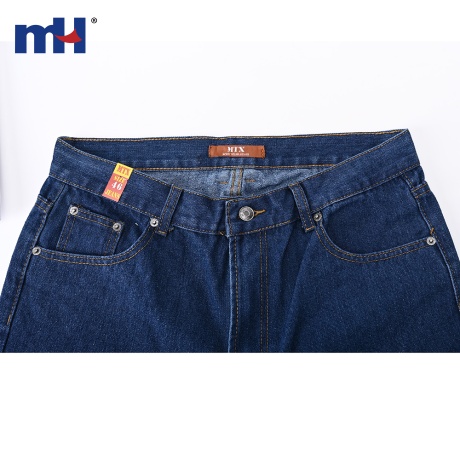 Jeans Clásicos de Mezclilla con 5 Bolsillos