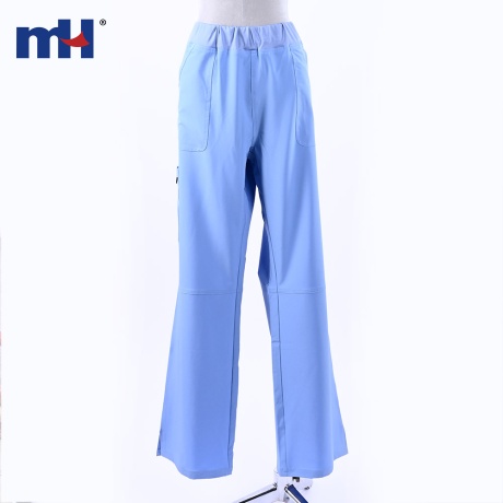 Pantalón Médico Cargo Unisex con Cintura Elástica
