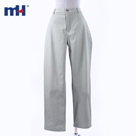 Pantalón de Trabajo de Sarga para Hombre Corte Recto