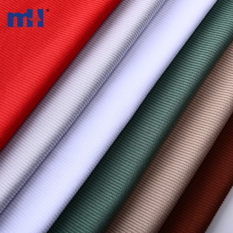 Tela Rib 2×2 Poliéster Elástica