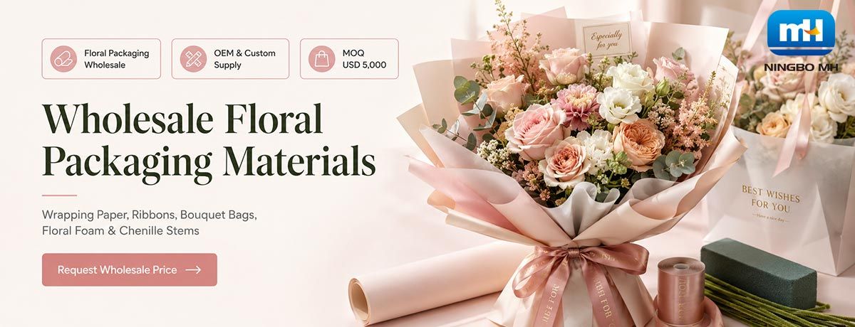 Insumos y Empaques para Florerías al por Mayor desde China
