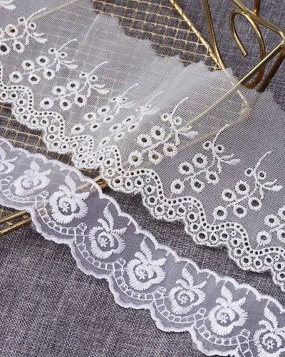 Recorte de Encaje de Organza