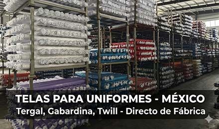 Fabricante de Telas para Uniformes: Tergal, Gabardina y Twill - Importación Directa de China